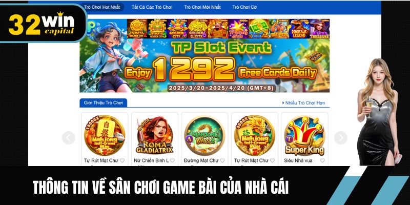 Thông tin về sân chơi game bài của nhà cái